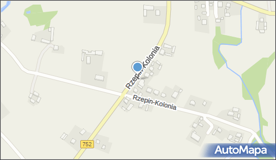 Paczkomat InPost RPK01M, Rzepin-Kolonia 82C, Rzepin-Kolonia 27-225