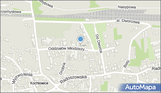 Paczkomat InPost RSL37M, Oddziałów Młodzieży Powstańczej 7 41-707