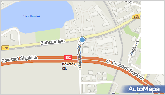 Paczkomat InPost RSL54M, Zabrzańska 15, Ruda Śląska 41-709