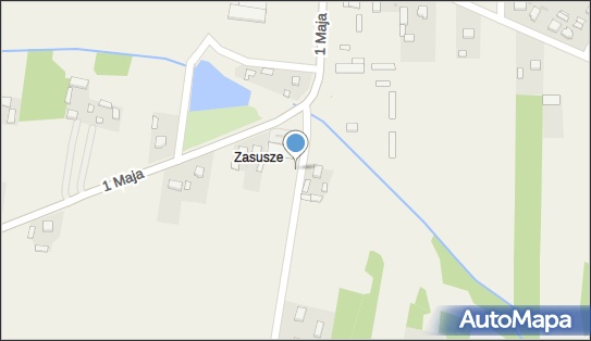 Paczkomat InPost RSN01M, 1 Maja 72A, Rząśnia 98-332