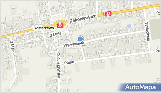 Paczkomat InPost RST01M, Wyzwolenia 3, Rostarzewo 62-068