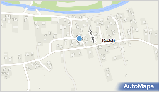 Paczkomat InPost RTQ01BAPP, Roztoki 41, Roztoki 38-204