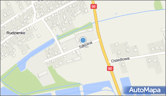 Paczkomat InPost RUDI01M, Szkolna 3, Rudzienko 05-340