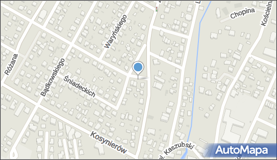 Paczkomat InPost RUM05BAPP, Skłodowskiej-Curie 6A, Rumia 84-230