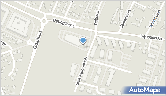 Paczkomat InPost RUM08BAPP, Dębogórska 132, Rumia 84-230