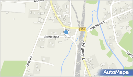Paczkomat InPost RUS01N, Strzelecka 3, Ruszów 59-950