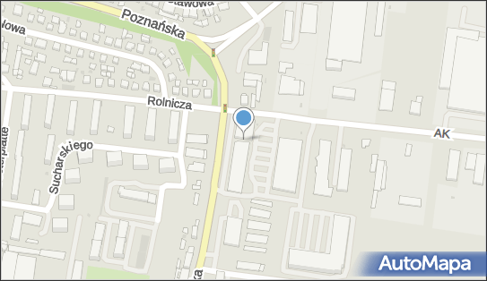 Paczkomat InPost RWA01M, Sarnowska 6, Rawicz 63-900