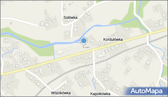 Paczkomat InPost RWZ01BAPP, Raba Wyżna 419, Raba Wyżna 34-721
