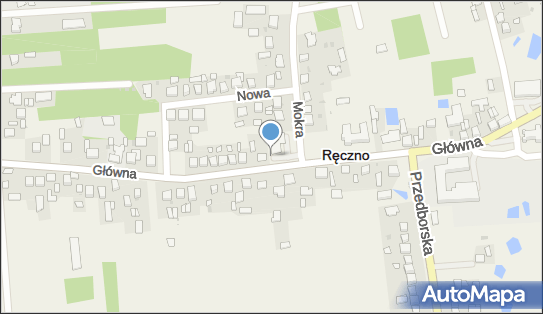 Paczkomat InPost RXC01BAPP, Główna 64, Ręczno 97-510