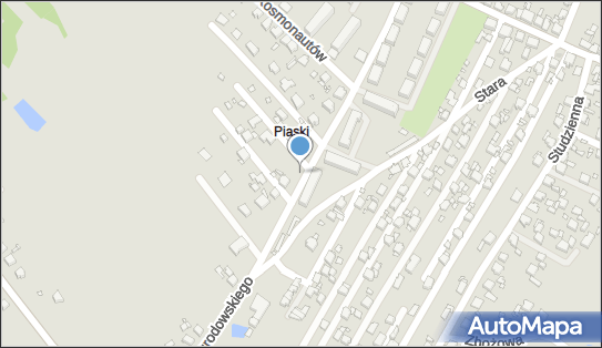 Paczkomat InPost RYB02APP, Ogrodowskiego 22a, Rybnik 44-203