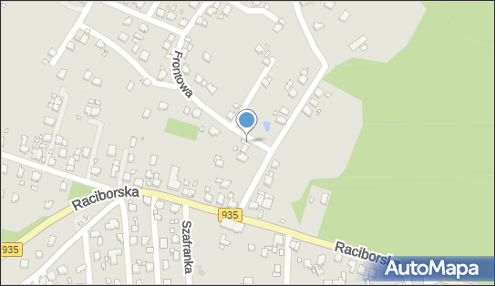 Paczkomat InPost RYB05BAPP, Frontowa 5, Rybnik 44-273