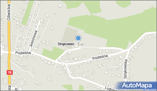Paczkomat InPost RYB06APP, Podleśna 21B, Rybnik 44-207