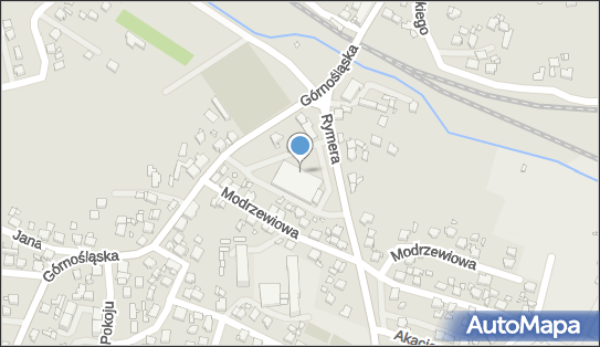 Paczkomat InPost RYB08N, Rymera 8, Rybnik 44-270