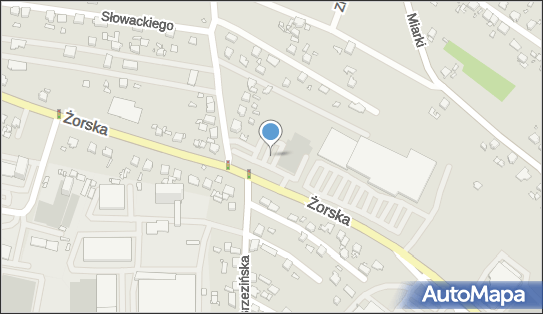 Paczkomat InPost RYB09M, Żorska 51, Rybnik 44-203