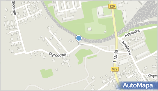 Paczkomat InPost RYB10N, Ogrodowa 4, Rybnik 44-206