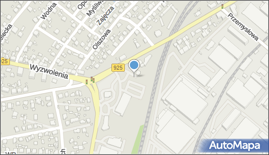 Paczkomat InPost RYB19N, Mikołowska 68, Rybnik 44-203