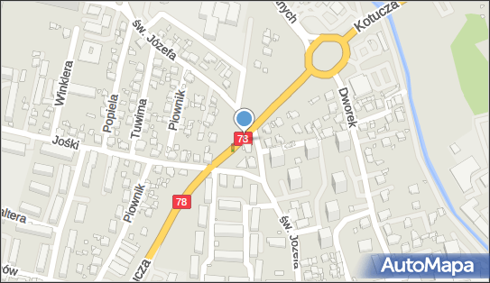 Paczkomat InPost RYB24M, Świętego Józefa 15, Rybnik 44-200