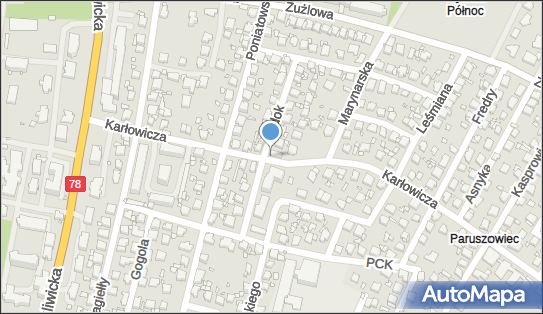 Paczkomat InPost RYB30M, Karłowicza 19, Rybnik 44-200