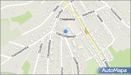 Paczkomat InPost RYB47M, Działkowców 1, Rybnik 44-206