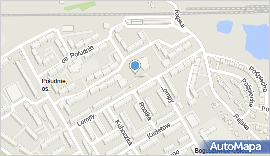 Paczkomat InPost RYB56M, Lompy 18, Rybnik 44-253