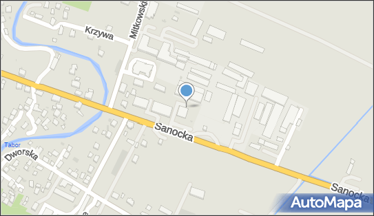 Paczkomat InPost RYM01M, Sanocka 25A, Rymanów 38-481