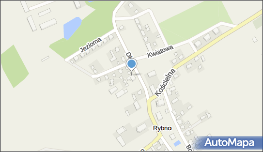 Paczkomat InPost RYQ01M, Długa 23, Rybno 11-731