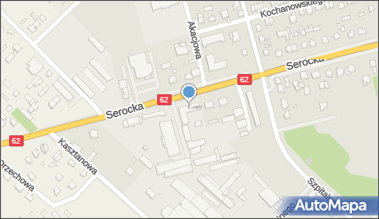 Paczkomat InPost RYS01M, Serocka 35, Rybienko Stare 07-200