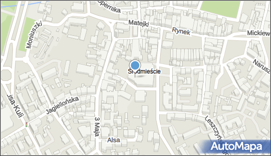 Paczkomat InPost RZE01HO, Słowackiego 16, Rzeszów 35-060