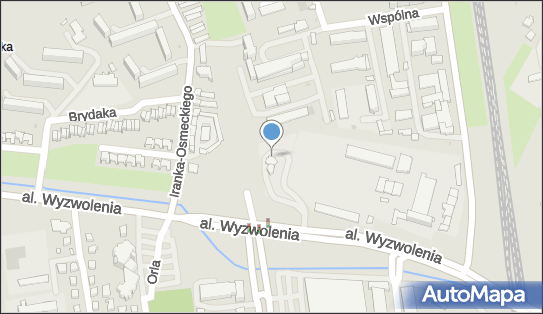 Paczkomat InPost RZE02APP, al. Wyzwolenia 6, Rzeszów 35-501