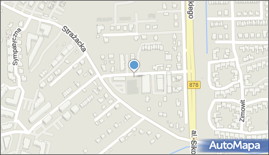 Paczkomat InPost RZE05A, Strażacka 27E, Rzeszów 35-312