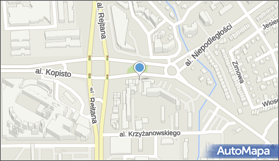 Paczkomat InPost RZE10BAPP, Krzyżanowskiego 4B, Rzeszów 35-329