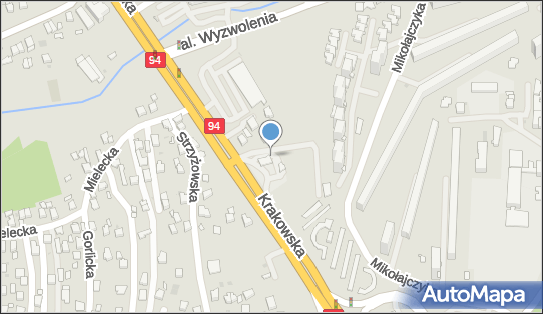 Paczkomat InPost RZE10M, Krakowska 28, Rzeszów 35-111