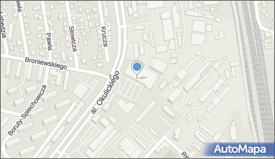 Paczkomat InPost RZE15A, Okulickiego 14, Rzeszów 35-222