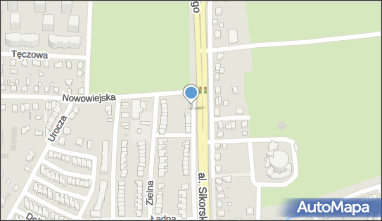 Paczkomat InPost RZE47M, Sikorskiego 2B, Rzeszów 35-304