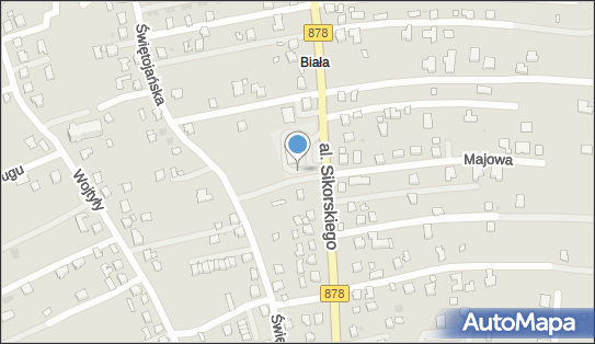 Paczkomat InPost RZE54M, Sikorskiego 280, Rzeszów 35-304