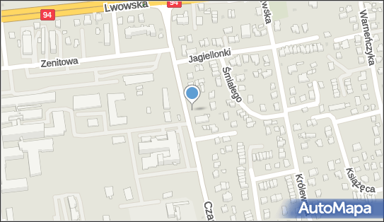 Paczkomat InPost RZE60M, Leszka Czarnego 15, Rzeszów 35-615