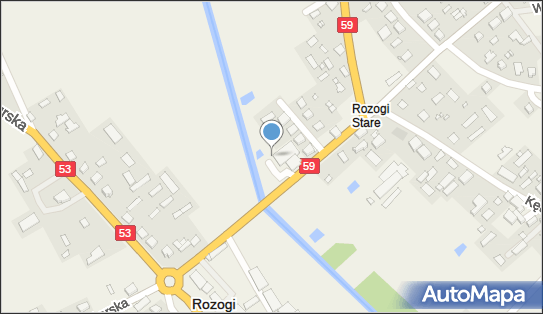 Paczkomat InPost RZG01BAPP, 1 Maja 5, Rozogi 12-114