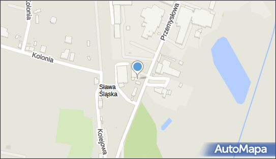 Paczkomat InPost SAA01BAPP, Przemysłowa 9A, Sława 67-410