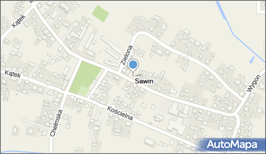 Paczkomat InPost SAI01M, Brzeska 7, Sawin 22-107