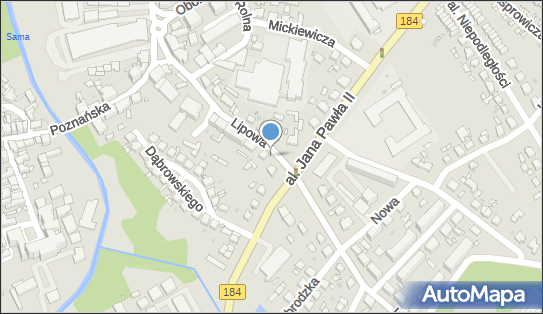 Paczkomat InPost SAM02M, Lipowa 10, Szamotuły 64-500