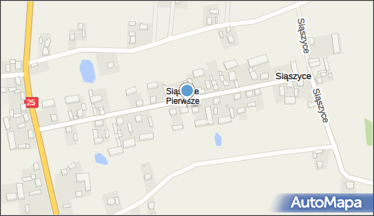 Paczkomat InPost SASY01BAPP, Siąszyce 28A, Siąszyce 62-574