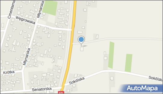 Paczkomat InPost SAW01M, Łochowska 12, Stanisławów 05-304