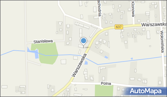 Paczkomat InPost SAW01N, Warszawska 52, Stanisławów 05-304