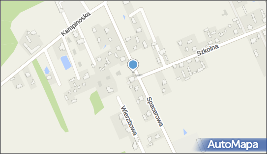 Paczkomat InPost SAWA01M, Wierzbowa 16, Sowia Wola 05-152