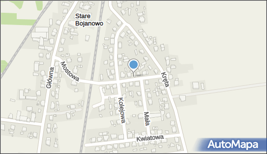 Paczkomat InPost SBJ03M, Mostowa 14, Stare Bojanowo 64-030