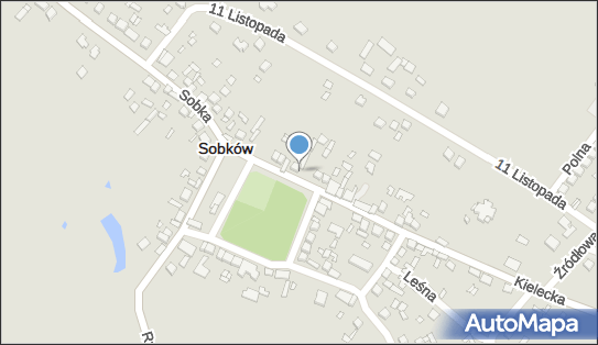 Paczkomat InPost SBW01C, Kielecka 29, Sobków 28-305