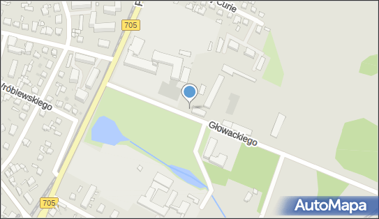 Paczkomat InPost SCH02BAPP, Bartosza Głowackiego 3, Sochaczew 96-500