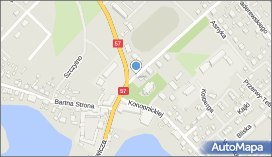 Paczkomat InPost SCT01BAPP, Kętrzyńskiego 2, Szczytno 12-100