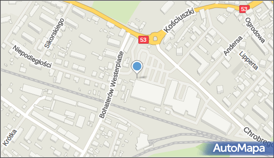 Paczkomat InPost SCT05M, Bolesława Chrobrego 5, Szczytno 12-100