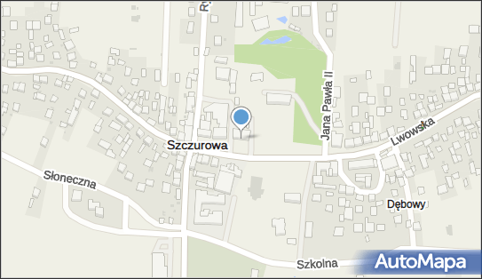 Paczkomat InPost SCU01HP, Rynek 1C, Szczurowa 32-820